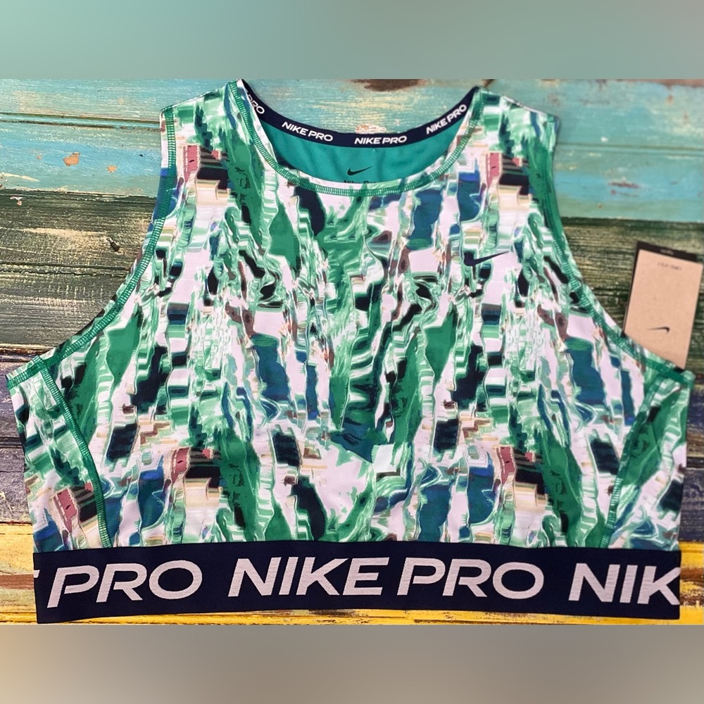 Nike Pro Cropped Tank Top NWT XXL